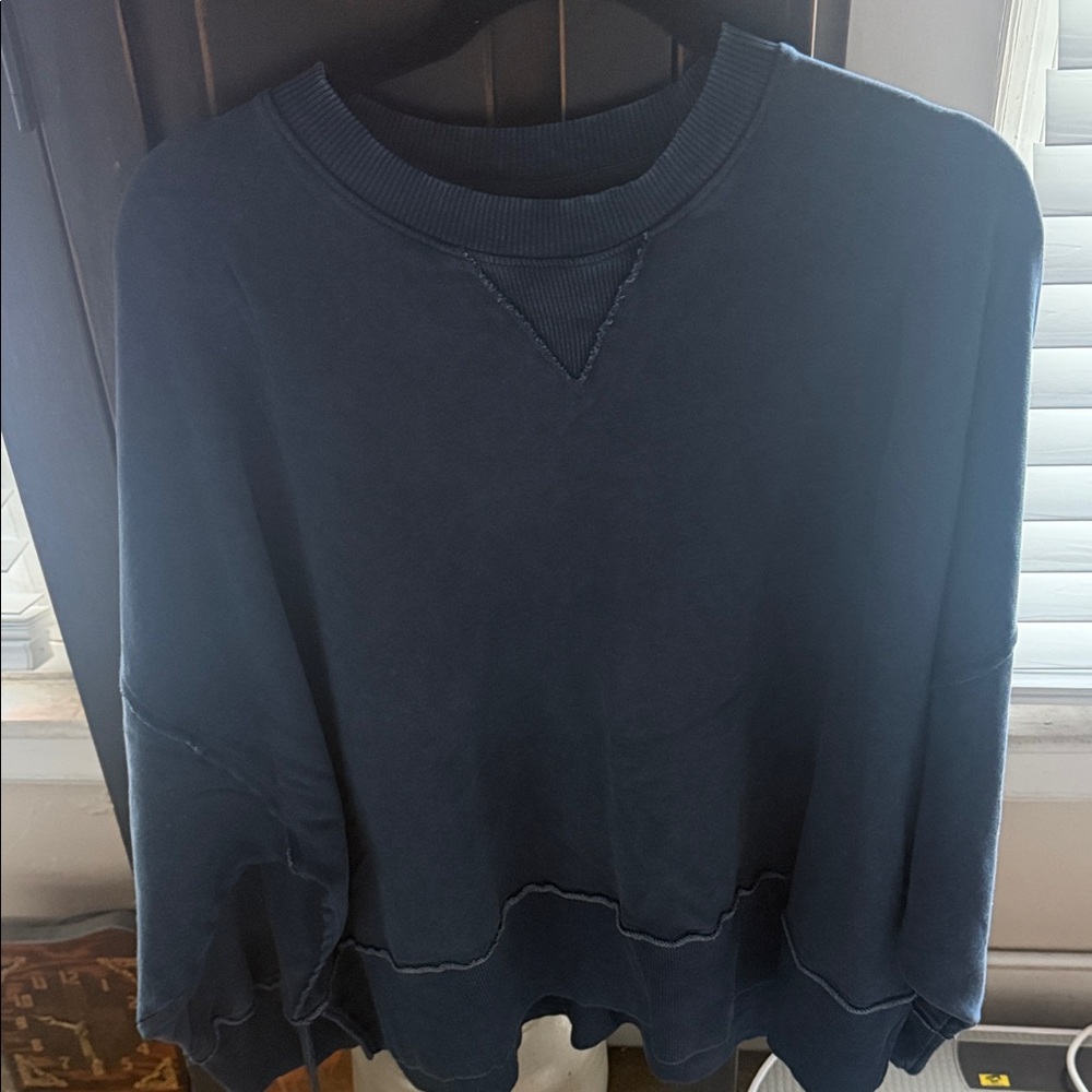 American Eagle Navy Blue Sweatshirt